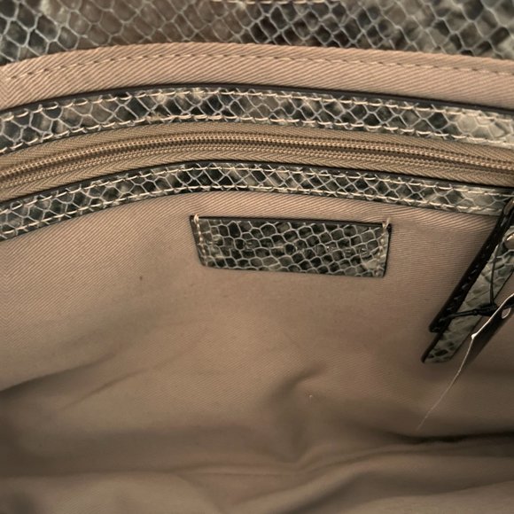 The Limited Snakeskin Leather Clutch - Picture 5 of 8